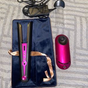 Used 1x - Dyson Corrale Hair Straightener Iron/Fuschia